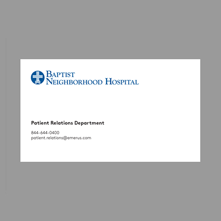 BNH Grievance Card