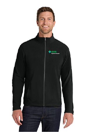 Port Authority Men's Black Microfleece Jacket - AHN
