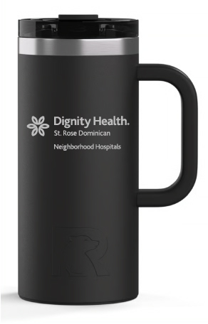 RTIC Black Road Trip Travel Mug (16oz) - DIG