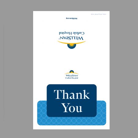 WellSpan Thank You Cards (blank inside)