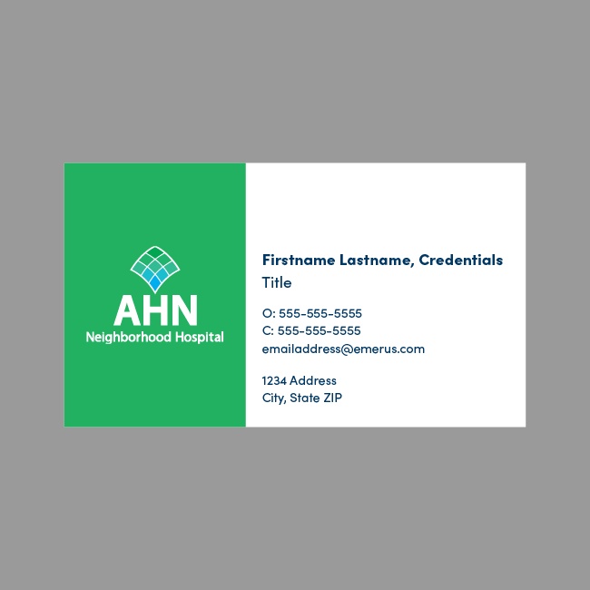 AHN Business Card #5