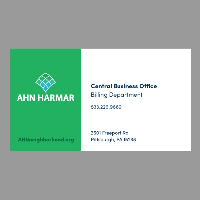 AHN CBO Business Card #2
