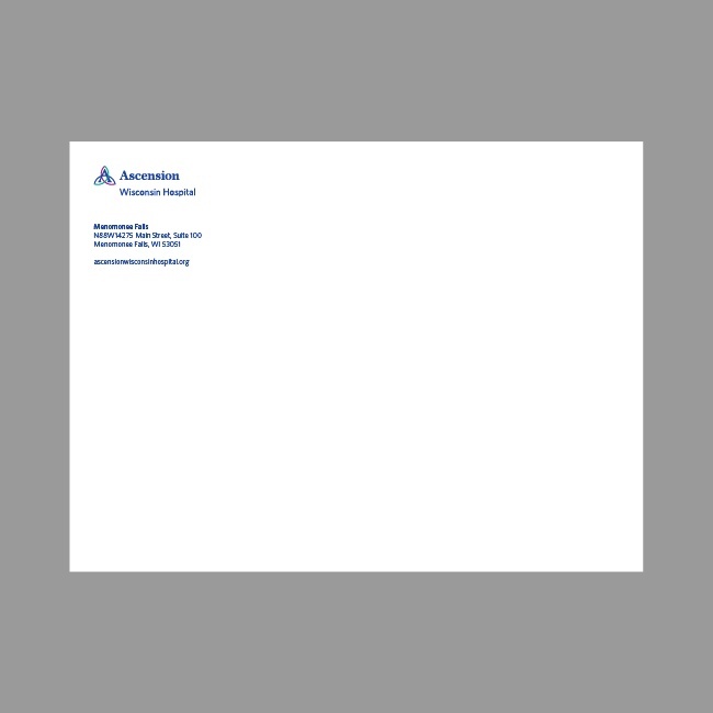 Ascension Wisconsin Hospital Catalog Envelope #2