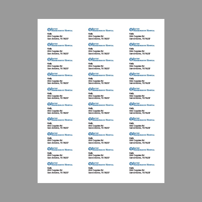 BNH Address Labels (Digital Download, see below) #3