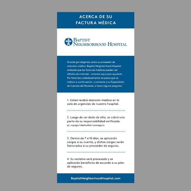 BNH Billing Process Card #3