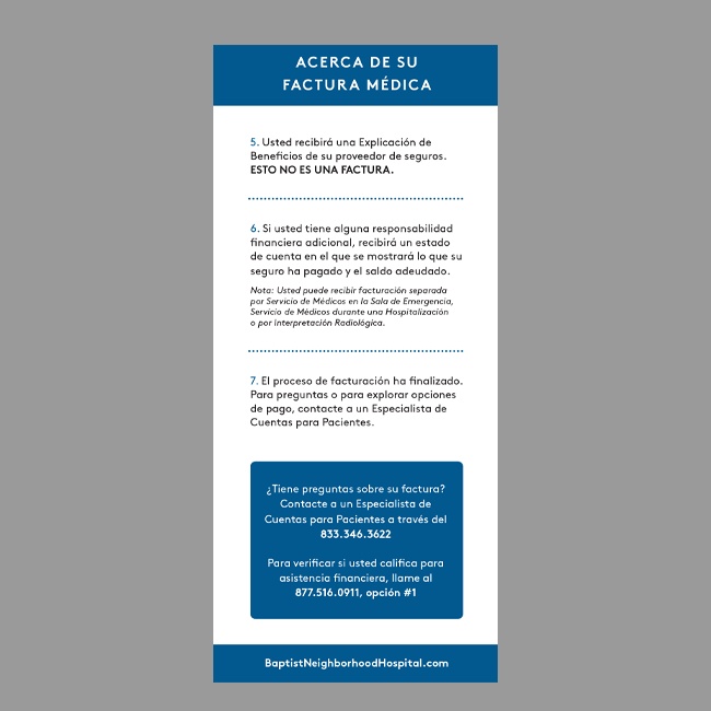 BNH Billing Process Card #4