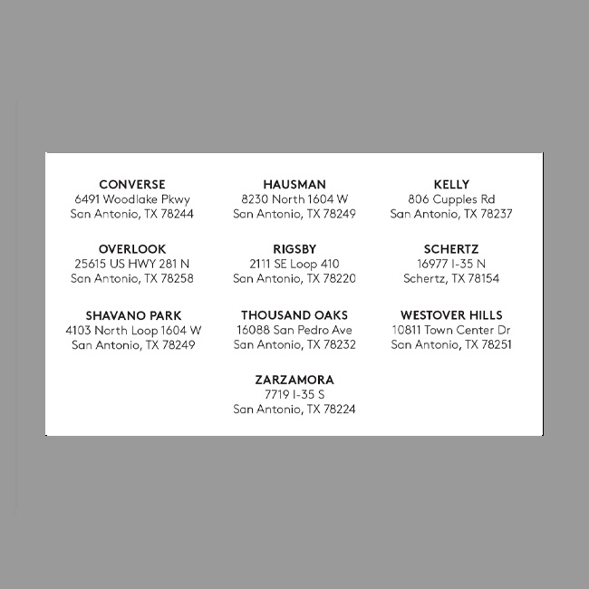 Baptist Hospitals Business Cards #2