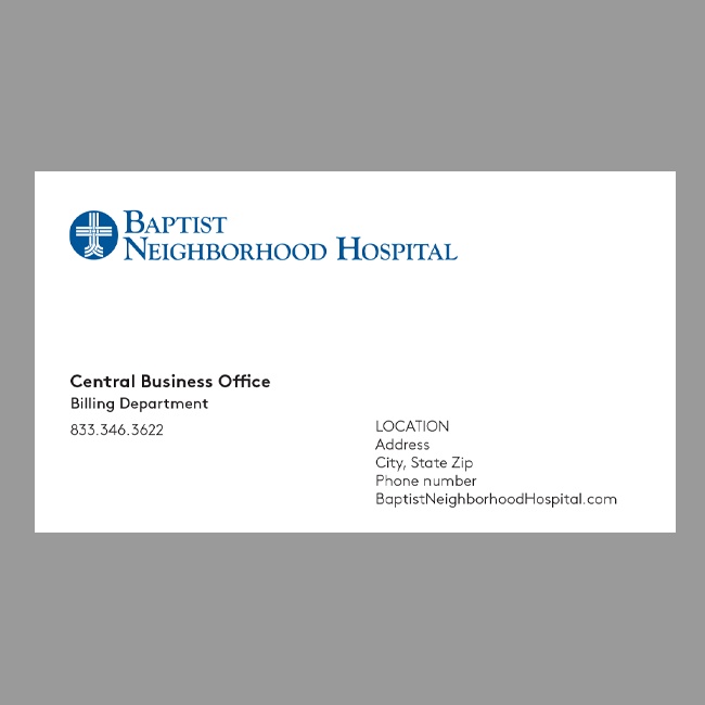 BNH CBO Business Card