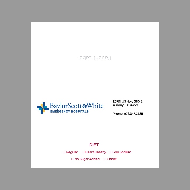 BSWEH Dietary Tent Card