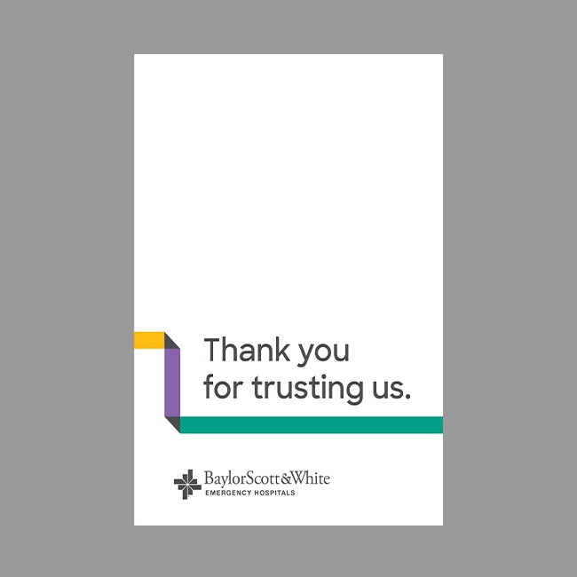 BSWEH Thank You Cards