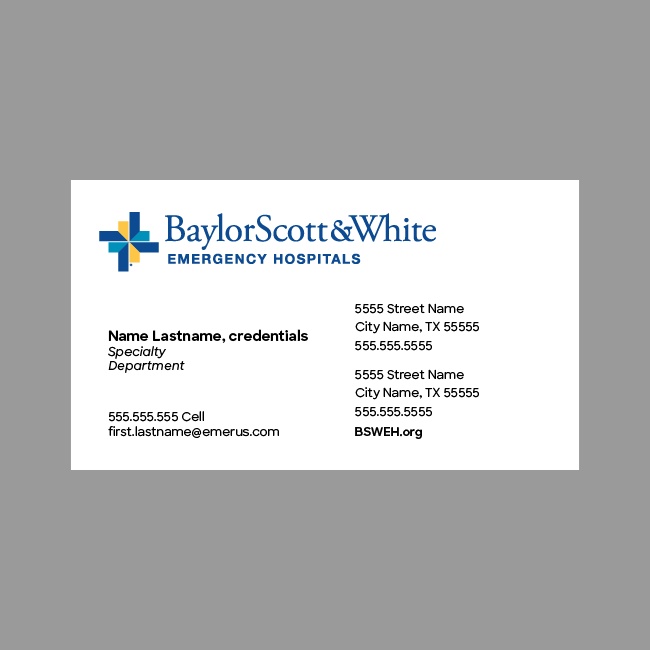 BSWEH Business Card #2