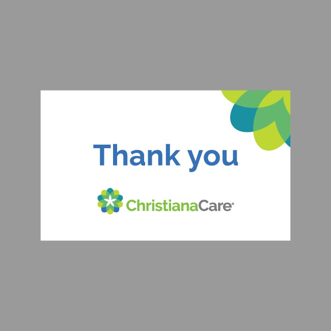 CCH Flat Thank You Card
