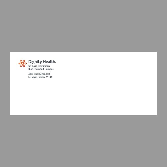 Dignity Health Business Envelope