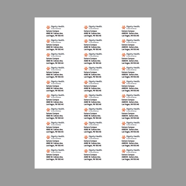 Dignity Health Address Labels (Digital Download, see below) #3