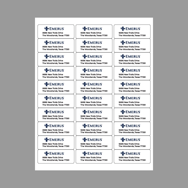 Emerus Address Labels (Digital Download, see below) #2