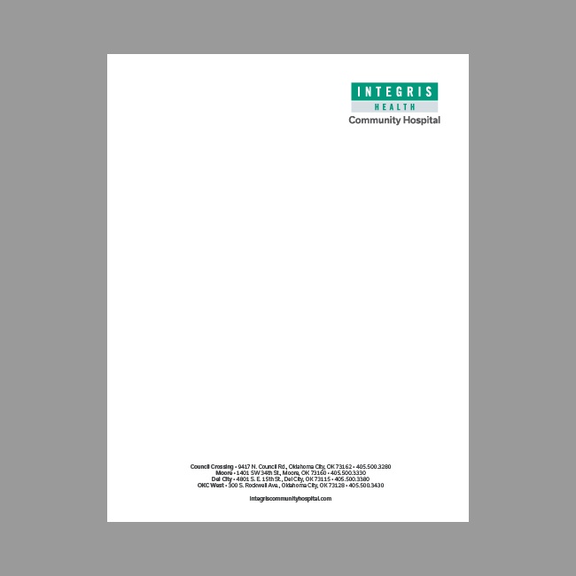 Integris Letterhead #5