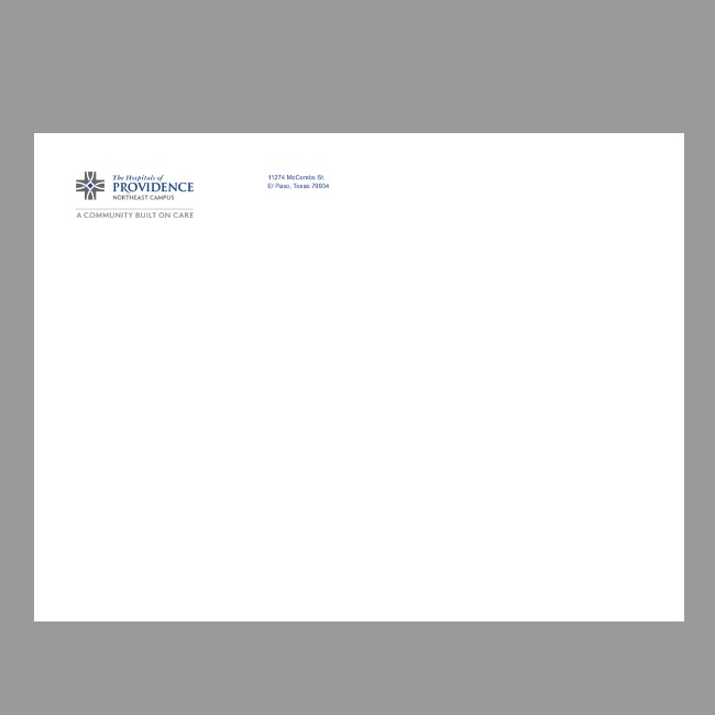 The Hospitals of Providence Catalog Envelope #3