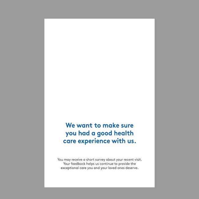 The Hospitals of Providence Thank You Cards #2