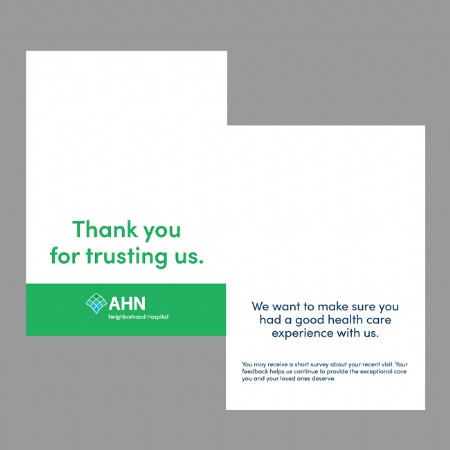 AHN Thank You Cards