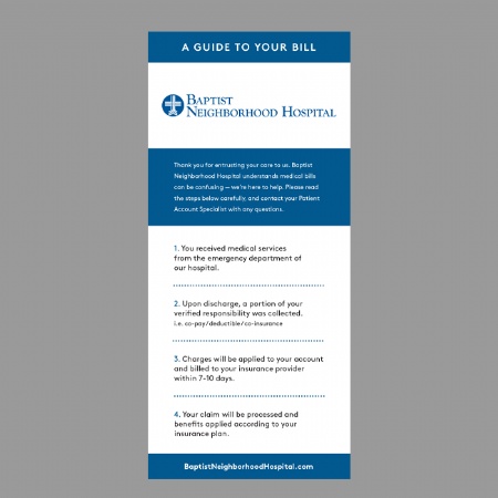 BNH Billing Process Card