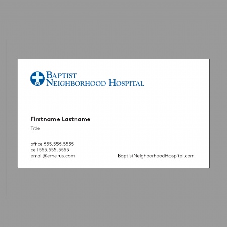Baptist Hospitals Business Cards