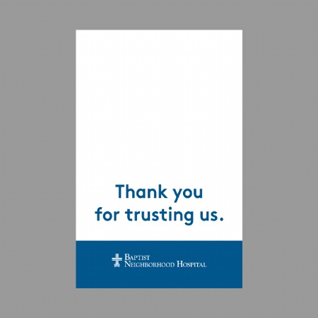 BNH Thank You Card