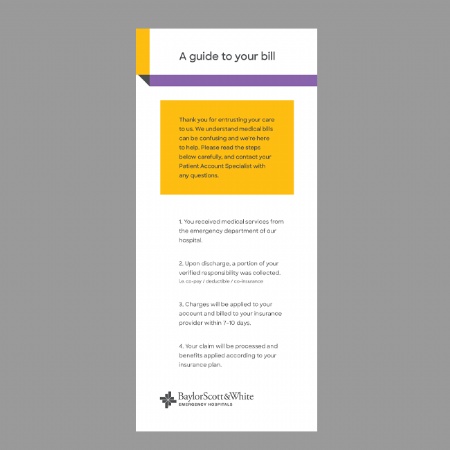 BSWEH Billing Process Card