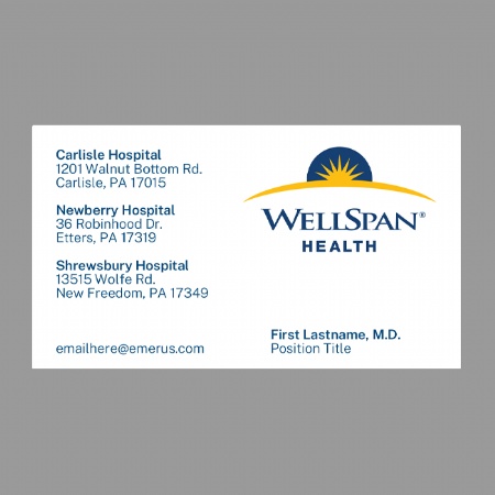 WellSpan Business Card