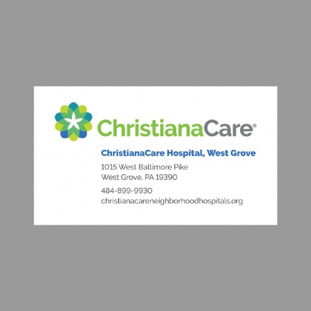 ChristianaCare Facility Business Card