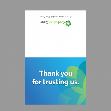 CCH Folding Thank You Card